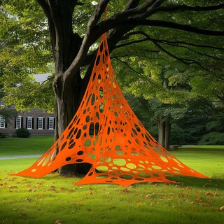 Foto 1 | Foto 1 | Decoración De Halloween Con Telaraña Ipoolteng 1 4 X 5 M Naranja - Venta Internacional.