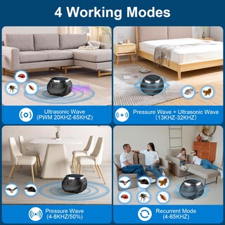 Foto 3 | Foto 3 | Repelente De Plagas Oumsis 2025 Ultrasónico Mejorado Con Temporizador 300 M² - Venta Internacional.