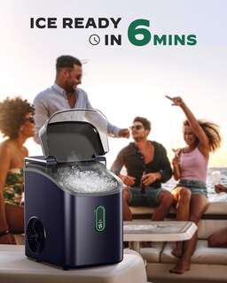 Foto 2 | Foto 2 | Encimera Totnz Para Hacer Hielo En Forma De Pepitas Con Hielo Picado 33 Libras/24 H - Venta Internacional.