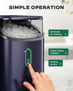 Foto 4 | Foto 4 | Encimera Totnz Para Hacer Hielo En Forma De Pepitas Con Hielo Picado 33 Libras/24 H - Venta Internacional.