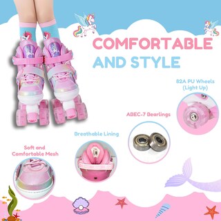 Foto 4 | Foto 4 | Patines Gingili Life Ajustables Con Iluminación Para Niñas De 3 A 12 Años - Venta Internacional.