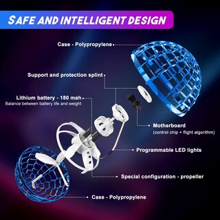 Foto 6 | Foto 6 | Flying Orb Ball Kidsjoy Galaxy Ball 2024 Boomerang Spinner - Venta Internacional.