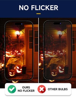 Foto 5 | Foto 5 | Bombilla Led Unilamp A19 Naranja De 9 W (equivalente A 60 W) Paquete De 4 - Venta Internacional.