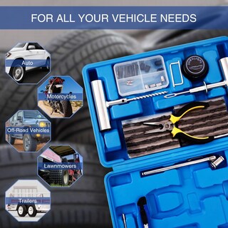 Foto 6 | Foto 6 | Kit De Reparación De Neumáticos Autown Flat Tire Repair 68 Piezas Para Coche Paquete De 2 - Venta Internacional.