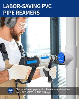 Foto 2 | Foto 2 | Escariador De Tubos De Pvc Daydoor Protector De Accesorios De Pvc De 4 Pulgadas Para 1/2 Taladro - Venta Internacional.