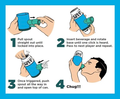 Foto 3 | Foto 3 | Juego De Ruleta Shotgun Guzzletech Llc Emocionante Bebida - Venta Internacional.