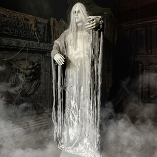Foto 2 | Foto 2 | Decoración De Halloween: Haunted Hill Farm Rising Ghost Woman - Venta Internacional.