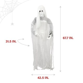 Foto 4 | Foto 4 | Decoración De Halloween: Haunted Hill Farm Rising Ghost Woman - Venta Internacional.