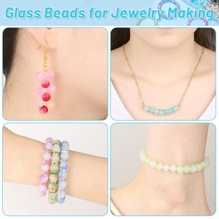 Foto 6 | Foto 6 | Perlas De Vidrio Para Fabricación De Joyas Shynek 700 Piezas 8 Mm - Venta Internacional.