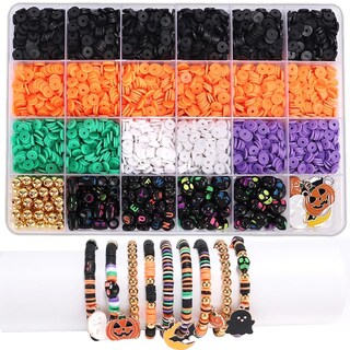 Foto 2 | Foto 2 | Kit De Fabricación De Joyas Lfliun Para Halloween Pulsera De Arcilla Polimérica - Venta Internacional.
