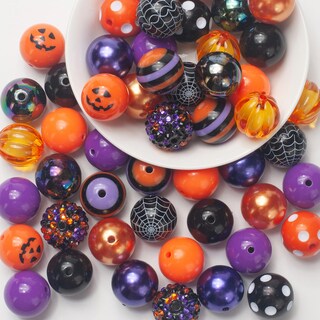 Foto 1 | Foto 1 | Craft Beads Jeacksy 20 Mm Gruesos Para Halloween 50 Unidades - Venta Internacional.