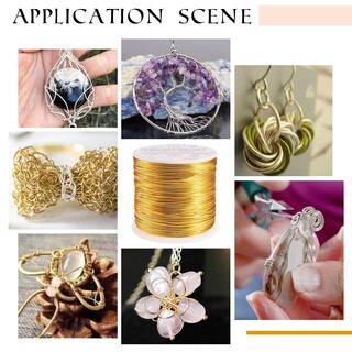 Foto 6 | Foto 6 | Craft Wire Benecreat Aluminio Calibre 12 30 M Color Morado - Venta Internacional.