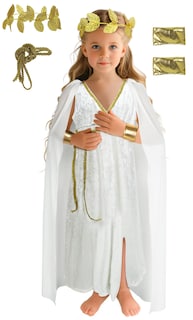 Foto 1 | Foto 1 | Conjunto De Disfraces Para Niños Uqje  Toga Griega  Diosa Romana - Venta Internacional.