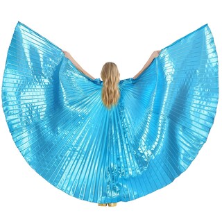 Foto 2 | Foto 2 | Disfraz De Halloween De Munafie Isis De Dance Wings Para Niños Azul Claro - Venta Internacional.