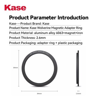 Foto 6 | Foto 6 | Anillo Adaptador Filter Step-up Kase Wolverine De 77 Mm A 95 Mm - Venta Internacional.