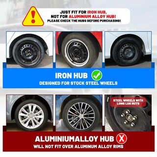 Foto 7 | Foto 7 | Cubiertas De Llanta Hubcaps I1motor Universal R17 De 17 Pulgadas Paquete De 4 - Venta Internacional.
