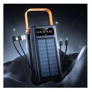 Foto 3 | Foto 3 | Banco De Energía Solar Con 7 Salidas Y 3 Entradas Eo Safe Imports Esi-21696 Negro