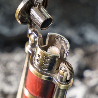 Foto 7 | Foto 7 | Funda Más Ligera De Palisandro Estilo Antiguo Gasolina Y Queroseno Resistente Al Viento - Venta Internacional.