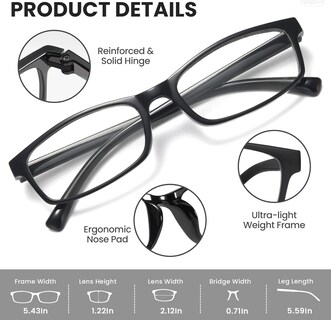 Foto 4 | Foto 4 | Gafas De Lectura Gaoye Para Hombre Con Protección Contra La Luz Azul  Paquete De 6 - Venta Internacional.