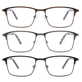 Foto 4 | Foto 4 | Gafas De Lectura Crgatv Paquete De 3 Unidades Con Bloqueo De Luz Azul +2.5 - Venta Internacional.