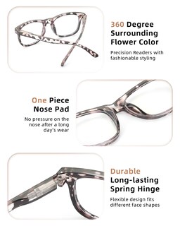 Foto 4 | Foto 4 | Gafas De Lectura Jolisu Paquete De 5 Unidades Con Bloqueo De Luz Azul 2 00 - Venta Internacional.