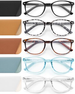 Foto 1 | Foto 1 | Gafas De Lectura Jolisu  Paquete De 5 Unidades  Con Bloqueo De Luz Azul  2 00  Para Mujer - Venta Internacional.