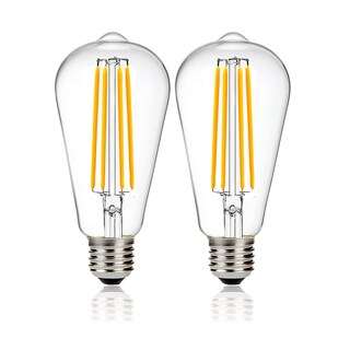 Foto 1 | Foto 1 | Bombilla Led Shuwdkar De 12 V 6 W 60 W Equivalente A E26 2700 K Paquete De 2 - Venta Internacional.