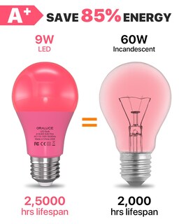 Foto 5 | Foto 5 | Bombilla Led Oraluce Colorful A19 9 W 810 Lm Equivalente A 60 W Paquete De 6 - Venta Internacional.