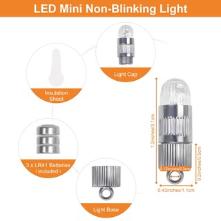 Foto 2 | Foto 2 | Mini Luces Led Que No Parpadean Para Linternas De Papel Y Globos - Venta Internacional.