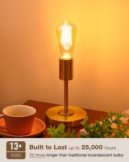 Foto 2 | Foto 2 | Bombilla Led Lafoy Amber Edison De 6 W (equivalente A 60 W) 550 Lm 2200 K - Venta Internacional.