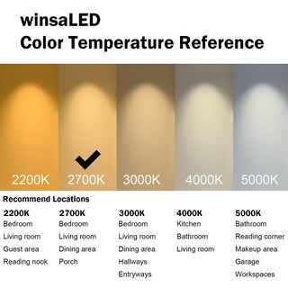 Foto 4 | Foto 4 | Bombillas Led Winsaled De 4 W 2700 K 450 Lm E26 Paquete De 12 - Venta Internacional.