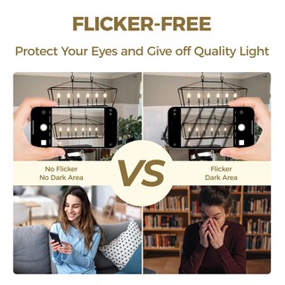 Foto 6 | Foto 6 | Bombillas Led Para Candelabro Hizashi E12 6 W 550 Lm 3000 K Color Blanco Suave Paquete De 6 - Venta Internacional.