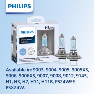 Foto 5 | Foto 5 | Bombilla Para Faros Delanteros Philips Automotive Lighting 9006 Crystalvision Platinum Paquete De 2 - Venta Internacional.