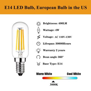 Foto 2 | Foto 2 | Bombilla Led Shuwdkar E14 Regulable 4 W 400 Lm 3000 K Blanco Suave Paquete De 6 - Venta Internacional.