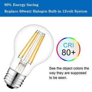 Foto 6 | Foto 6 | Bombilla Led Beonllay 12 V E26 6 W 2700 K Luz Blanca Cálida Equivalente A 60 W - Venta Internacional.