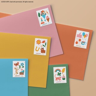 Foto 6 | Foto 6 | Sellos Postales Del Servicio Postal De Los Estados Unidos 2023 (40 Sellos) - Venta Internacional.