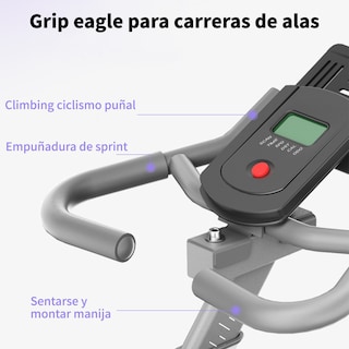 Foto 4 | Foto 4 | Bicicleta Fija De Ejercicio Spinning Grande Profesional Magnetica