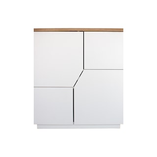 Foto 1 | Foto 1 | Mueble Organizador Multiusos Blanco Con Puertas Push To Open Diseño Moderno Ilios Innova Para Sala  Recámara U Oficina