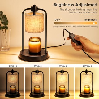 Foto 2 | Foto 2 | Lámpara Eléctrica Para Calentar Velas Fullycare Con Temporizador La Cera Se Derrite - Venta Internacional.