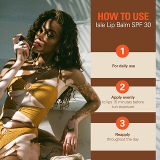 Foto 4 | Foto 4 | Bálsamo Labial Cay Skin Isle Spf 30 Hidratante Vainilla Y Azúcar Moreno - Venta Internacional.