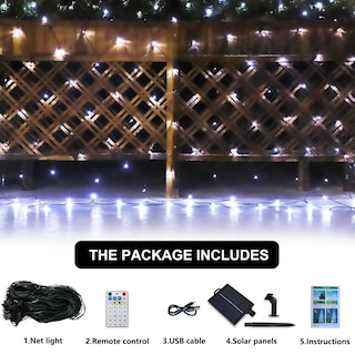 Foto 6 | Foto 6 | Luces Solares Curyidy 200 Led Resistentes Al Agua 19 Modos - Venta Internacional.