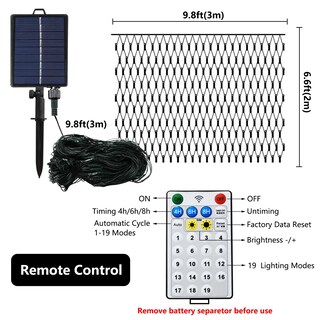 Foto 7 | Foto 7 | Luces Solares Curyidy 200 Led Resistentes Al Agua 19 Modos - Venta Internacional.