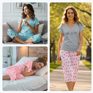 Foto 6 | Foto 6 | Conjunto De Pijama American Trends Con Estampado De Vaca Para Halloween Para Mujer - Venta Internacional.