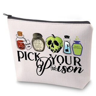 Foto 1 | Foto 1 | Bolsa De Maquillaje Zjxhpo Halloween Evil Queen Villain Poison Theme - Venta Internacional.
