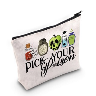 Foto 2 | Foto 2 | Bolsa De Maquillaje Zjxhpo Halloween Evil Queen Villain Poison Theme - Venta Internacional.