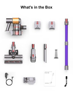 Foto 5 | Foto 5 | Aspirador Inalámbrico Snowkuna 550w 45kpa 120min 1.5l - Venta Internacional.