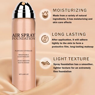 Foto 4 | Foto 4 | Aerosol Airbrush Foundation Aiueo Magic Minerals Silky Mist - Venta Internacional.