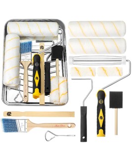Foto 1 | Foto 1 | Juego De Bandejas De Pintura Bates Kit De 11 Piezas Con 9 Y 4 Rodillos Brocha Y Bandeja - Venta Internacional.