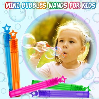 Foto 2 | Foto 2 | Bubble Wands V-opitos Paquete De 300 Unidades Mini10 Colores Regalo De Fiesta Para Niños - Venta Internacional.