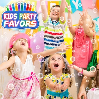 Foto 6 | Foto 6 | Bubble Wands V-opitos Paquete De 300 Unidades Mini10 Colores Regalo De Fiesta Para Niños - Venta Internacional.